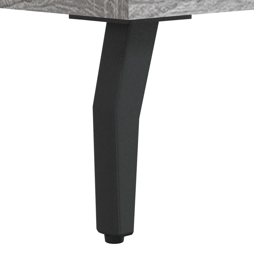 Visoka komoda siva sonome 34,5x34x180 cm od konstruiranog drva