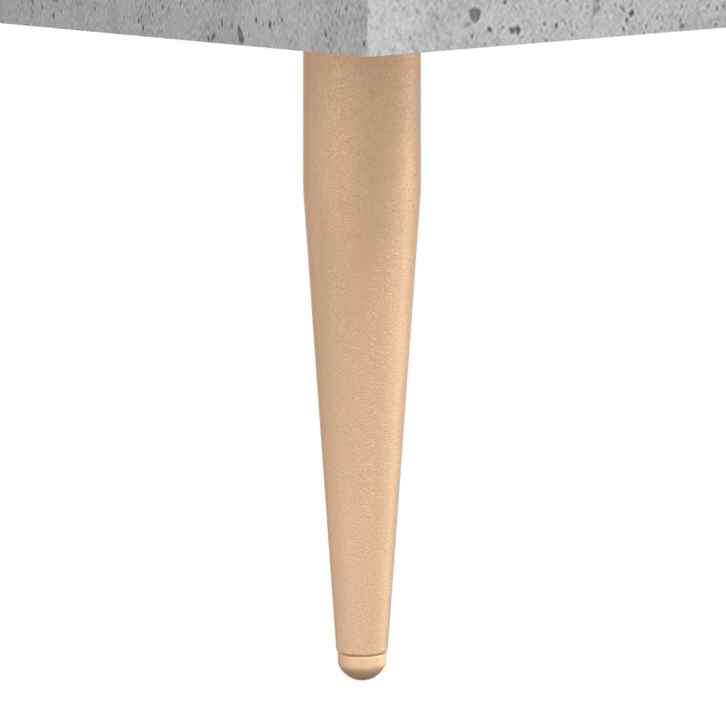 Visoka komoda siva betona 34,5x34x180 cm od konstruiranog drva