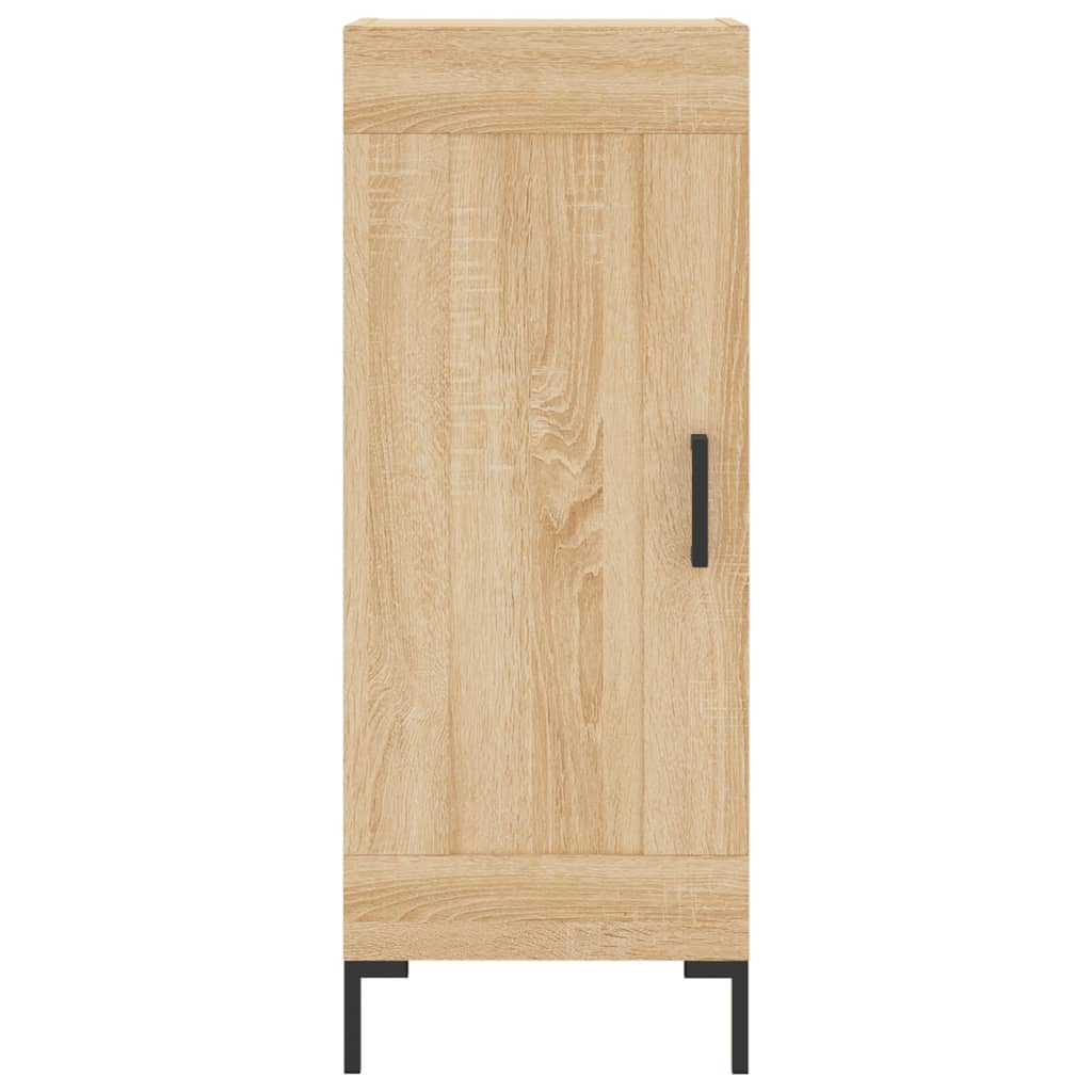 Visoka komoda hrasta sonome 34,5x34x180cm od konstruiranog drva