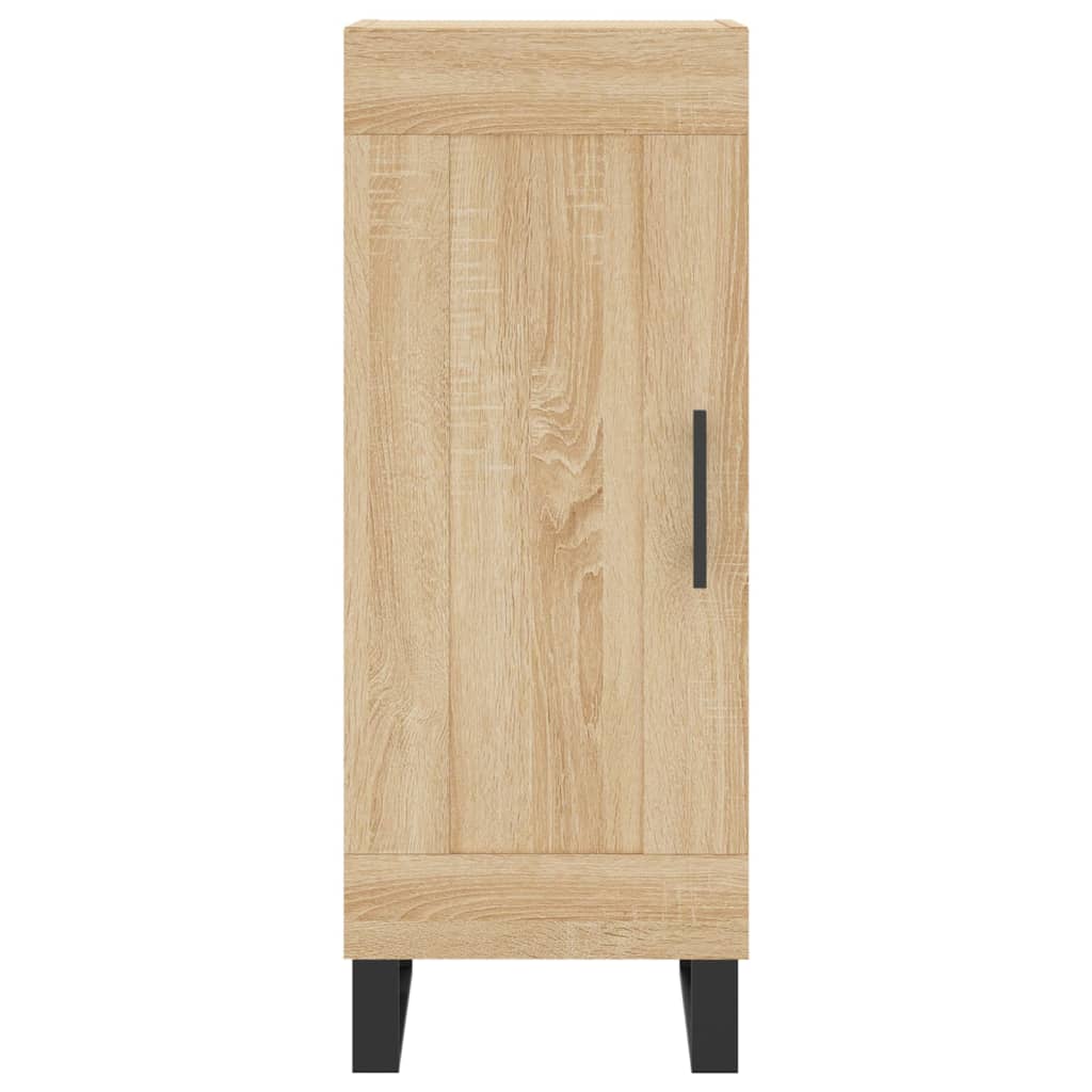 Visoka komoda hrasta sonome 34,5x34x180cm od konstruiranog drva