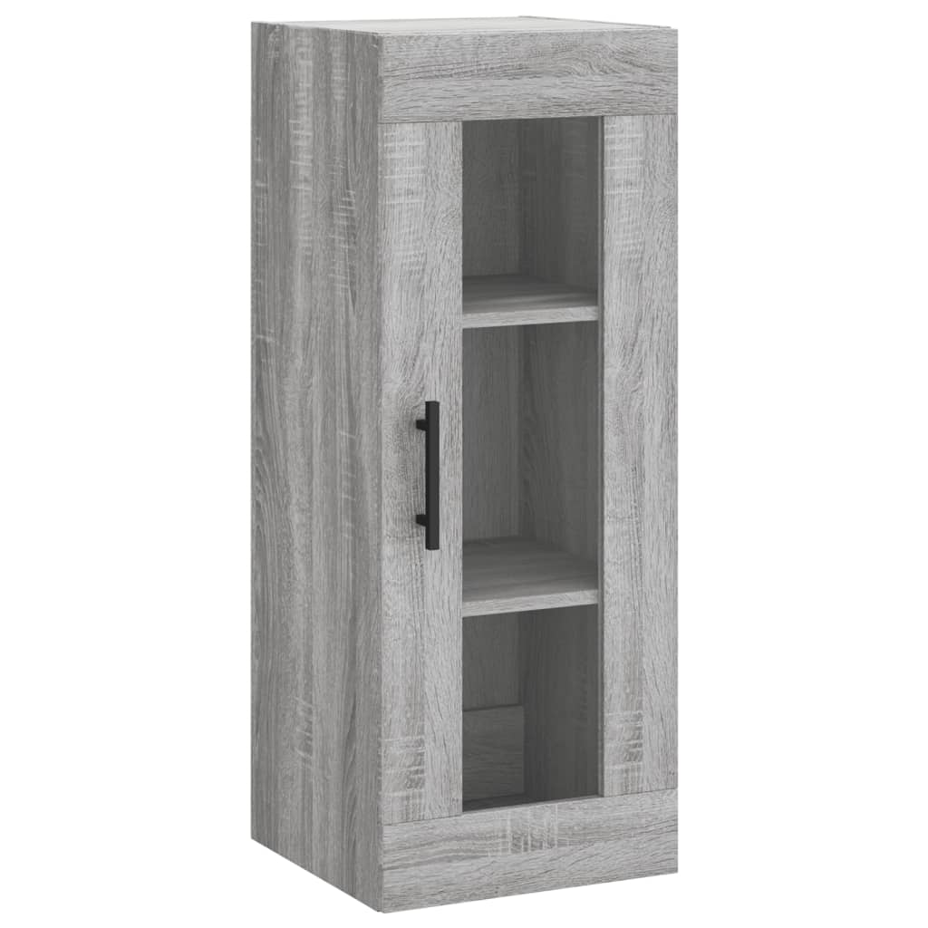 Visoka komoda siva sonome 34,5x34x180 cm od konstruiranog drva