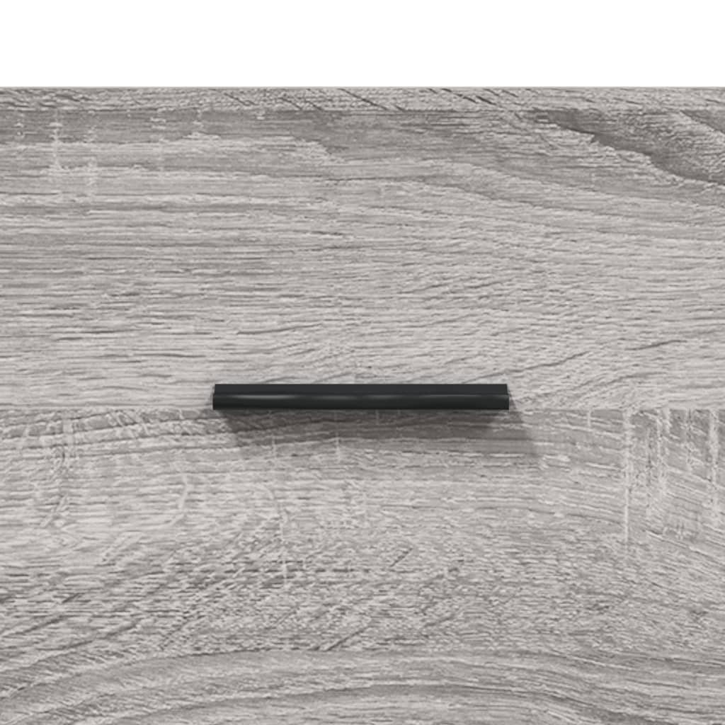 Visoka komoda siva sonome 34,5x34x180 cm od konstruiranog drva