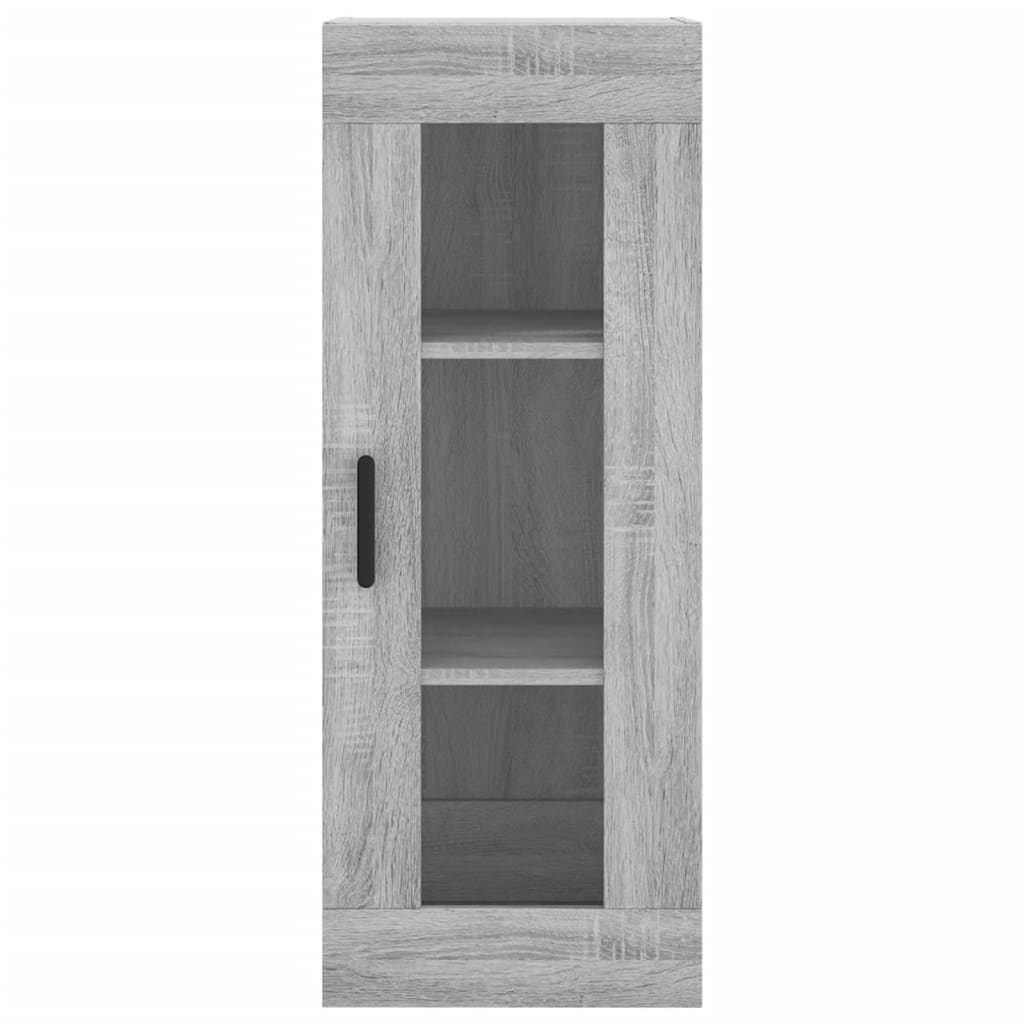 Visoka komoda siva sonome 34,5x34x180 cm od konstruiranog drva