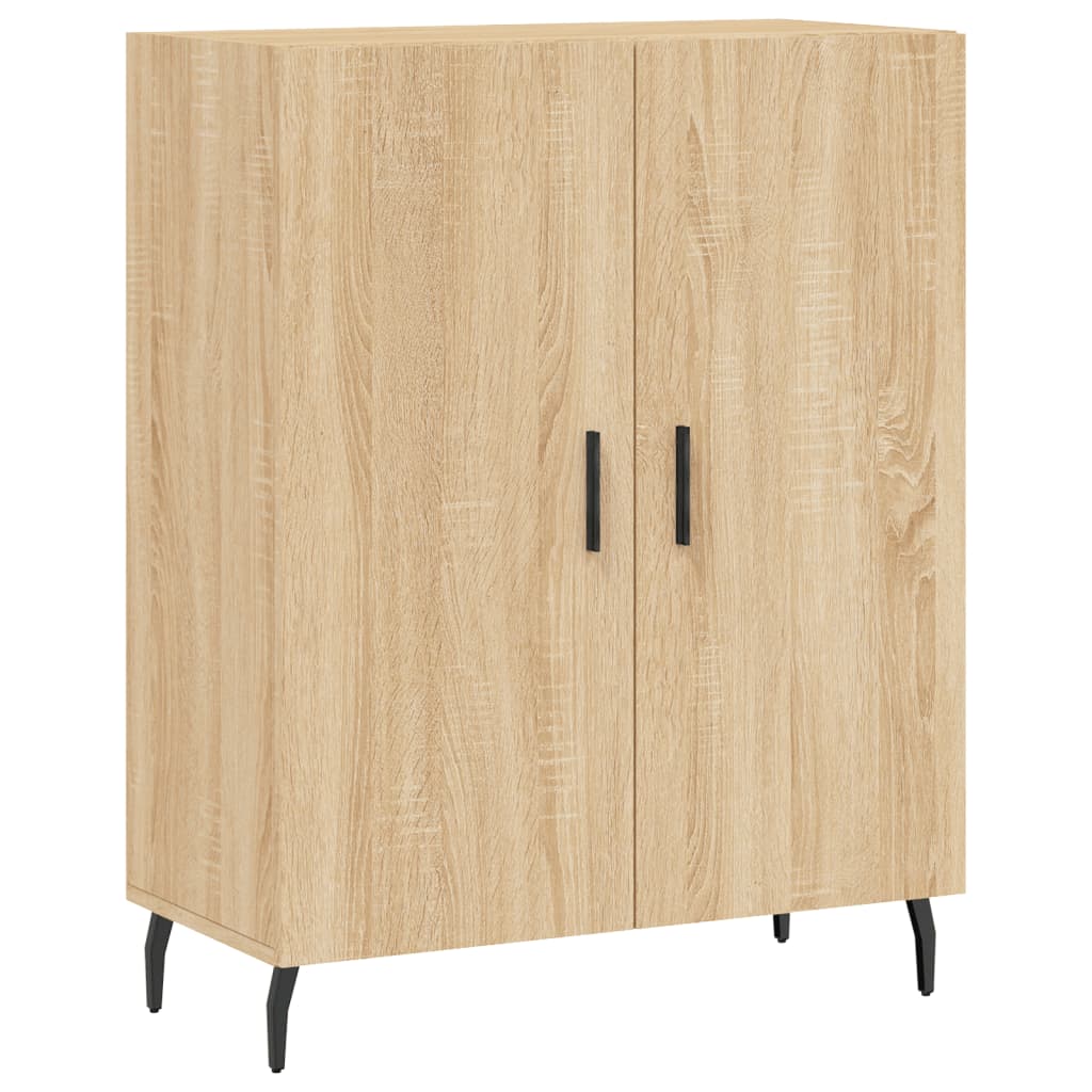 Visoka komoda hrasta sonome 69,5x34x180cm od konstruiranog drva