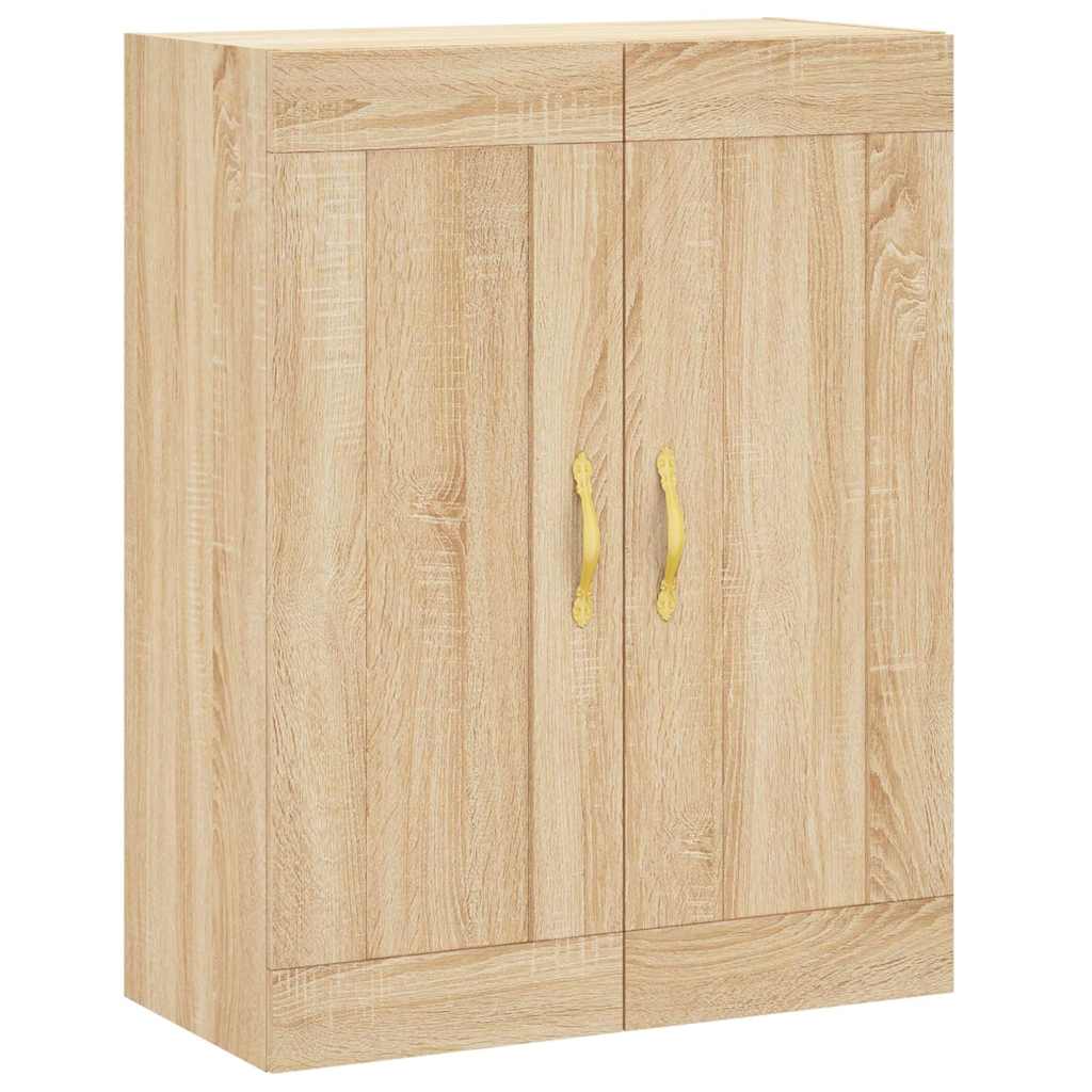 Visoka komoda hrasta sonome 69,5x34x180cm od konstruiranog drva