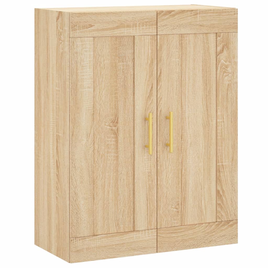 Visoka komoda hrasta sonome 69,5x34x180cm od konstruiranog drva