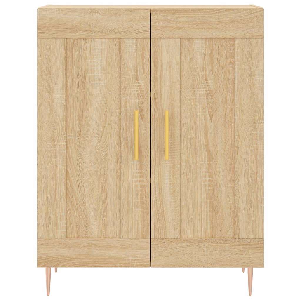 Visoka komoda hrasta sonome 69,5x34x180cm od konstruiranog drva