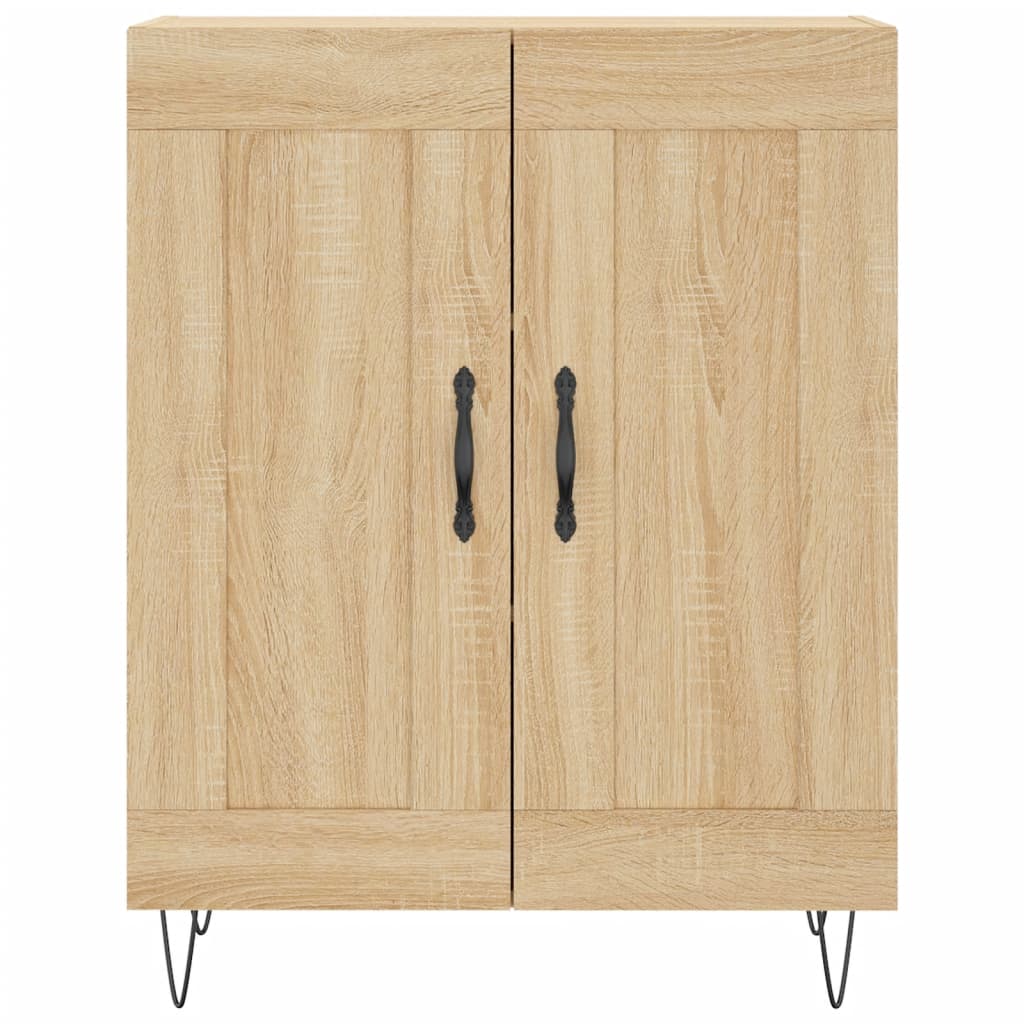Visoka komoda hrasta sonome 69,5x34x180cm od konstruiranog drva