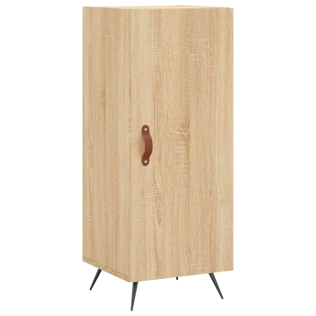 Visoka komoda hrasta sonome 34,5x34x180cm od konstruiranog drva
