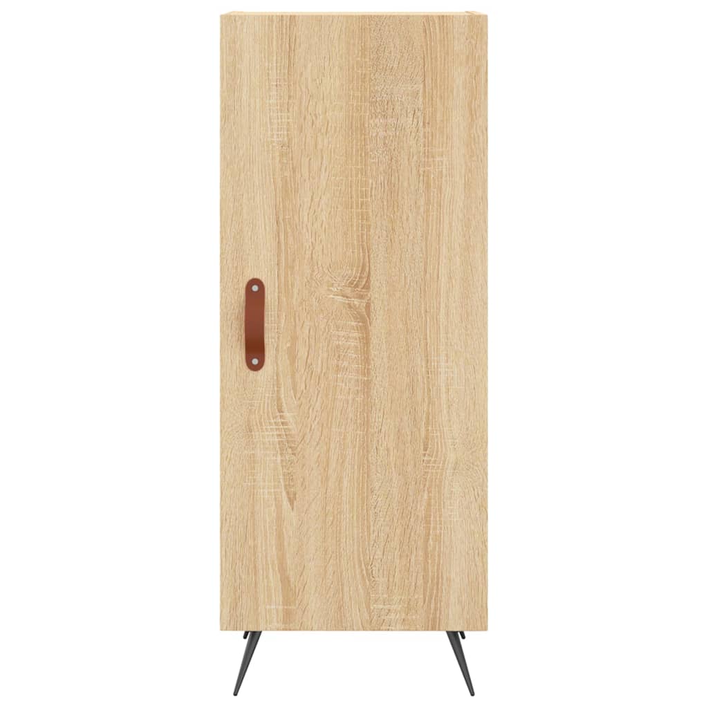 Visoka komoda hrasta sonome 34,5x34x180cm od konstruiranog drva