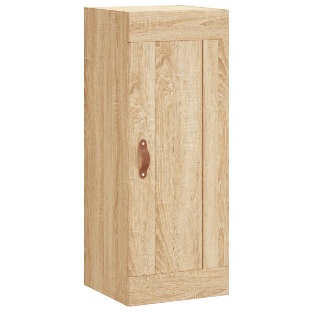 Visoka komoda hrasta sonome 34,5x34x180cm od konstruiranog drva