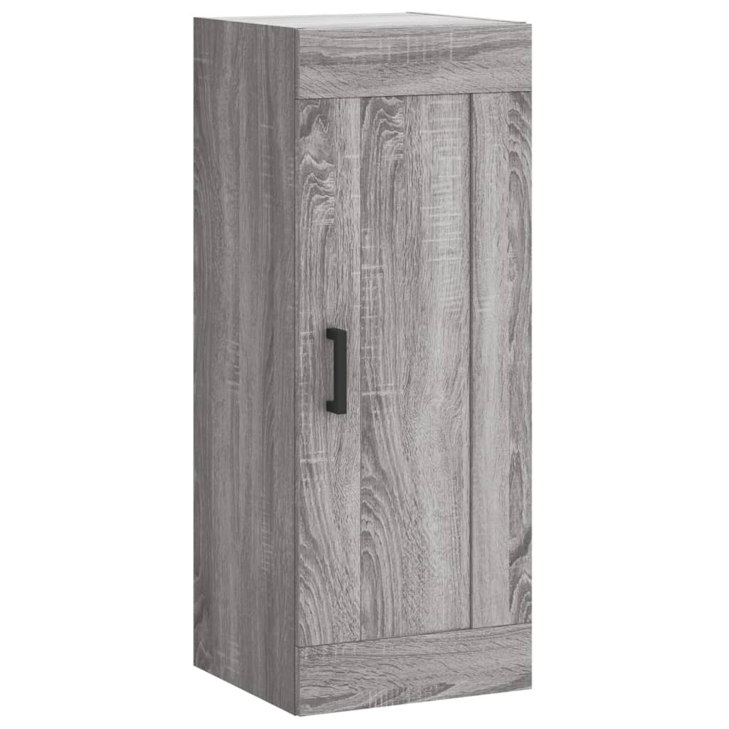 Visoka komoda siva sonome 34,5x34x180 cm od konstruiranog drva