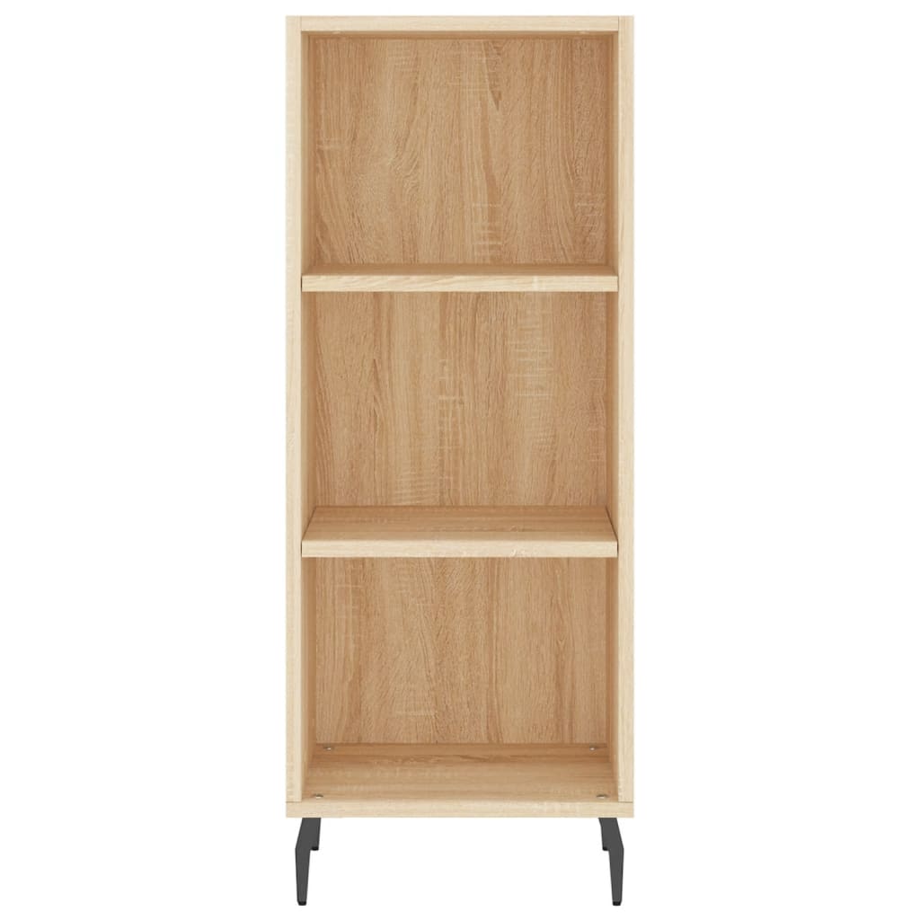 Visoka komoda hrasta sonome 34,5x34x180cm od konstruiranog drva