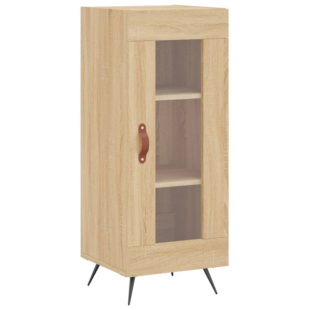 Visoka komoda hrasta sonome 34,5x34x180cm od konstruiranog drva