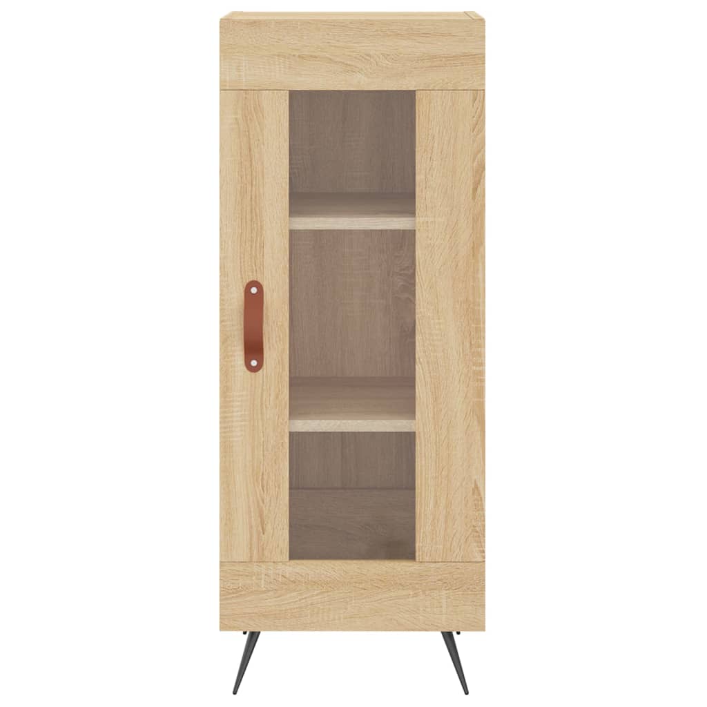 Visoka komoda hrasta sonome 34,5x34x180cm od konstruiranog drva