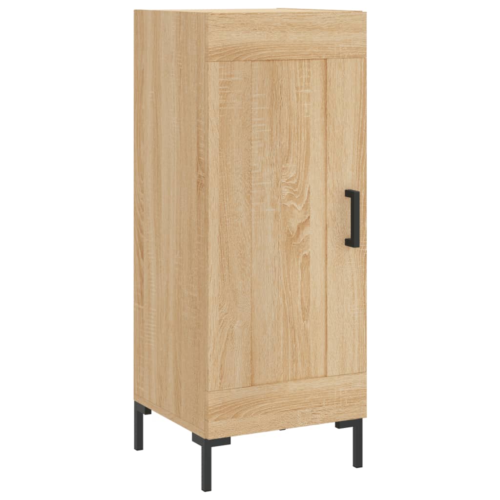 Visoka komoda hrasta sonome 34,5x34x180cm od konstruiranog drva