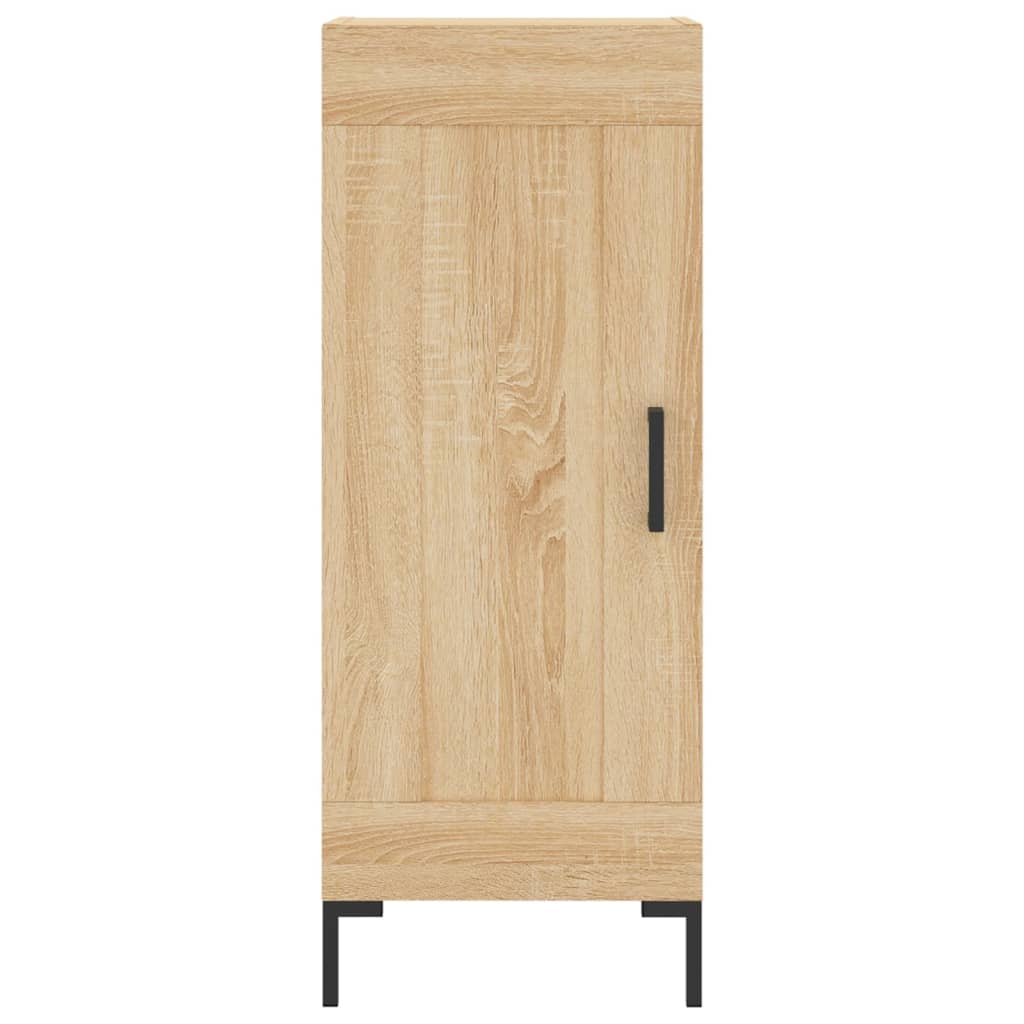Visoka komoda hrasta sonome 34,5x34x180cm od konstruiranog drva