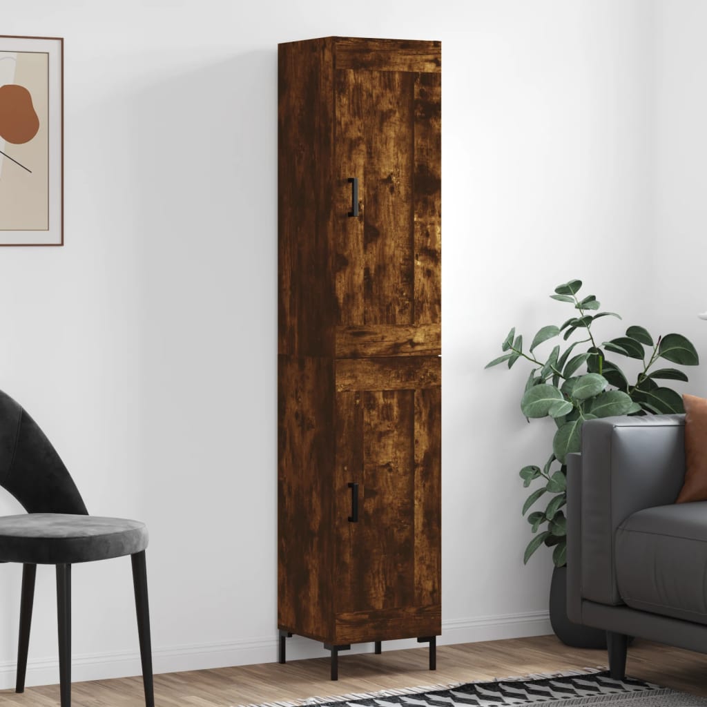 Highboard 34,5 x 34 x 180 cm Konstruirano drvo