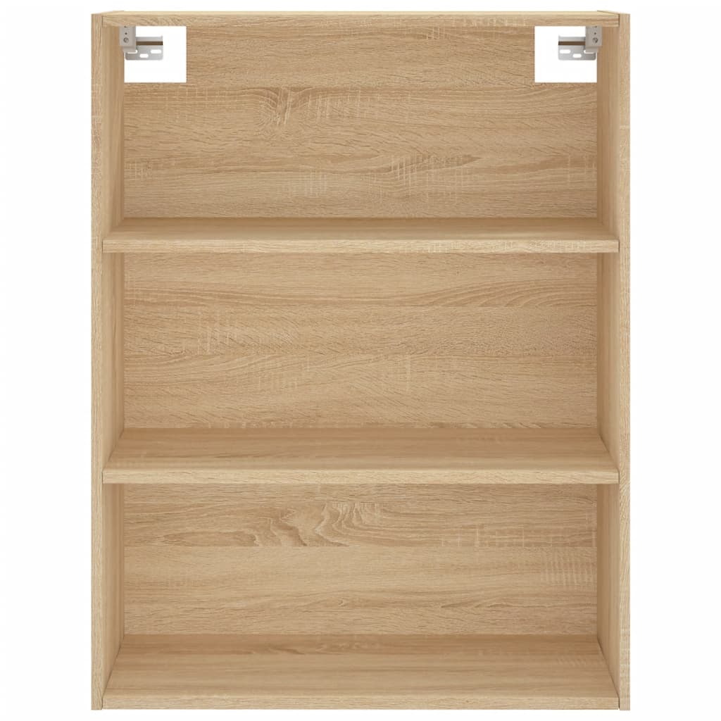 Visoka komoda hrasta sonome 69,5x34x180cm od konstruiranog drva