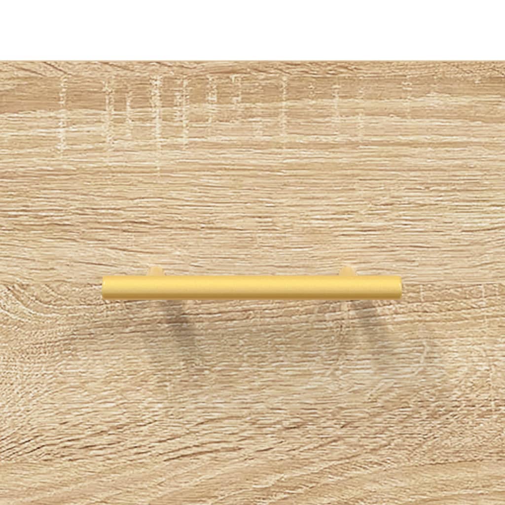 Visoka komoda hrasta sonome 69,5x34x180cm od konstruiranog drva