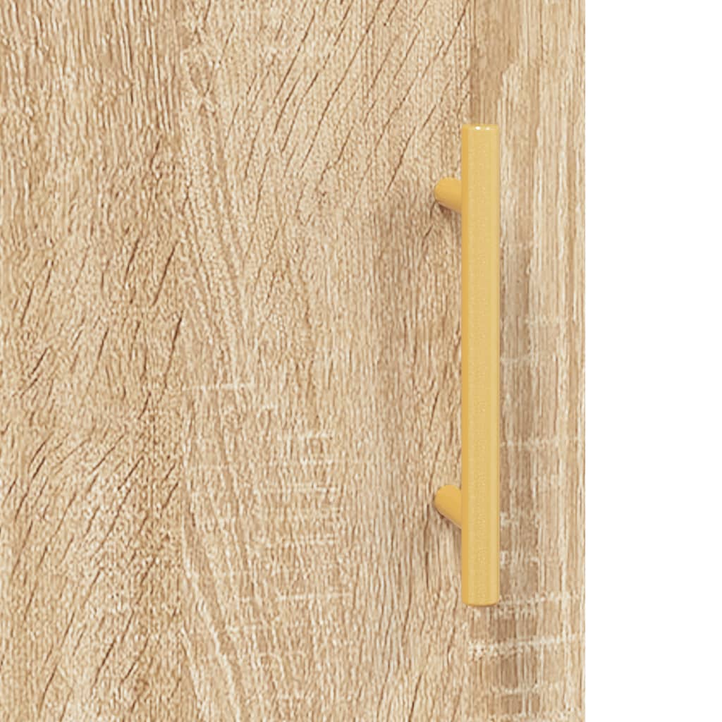 Visoka komoda hrasta sonome 69,5x34x180cm od konstruiranog drva