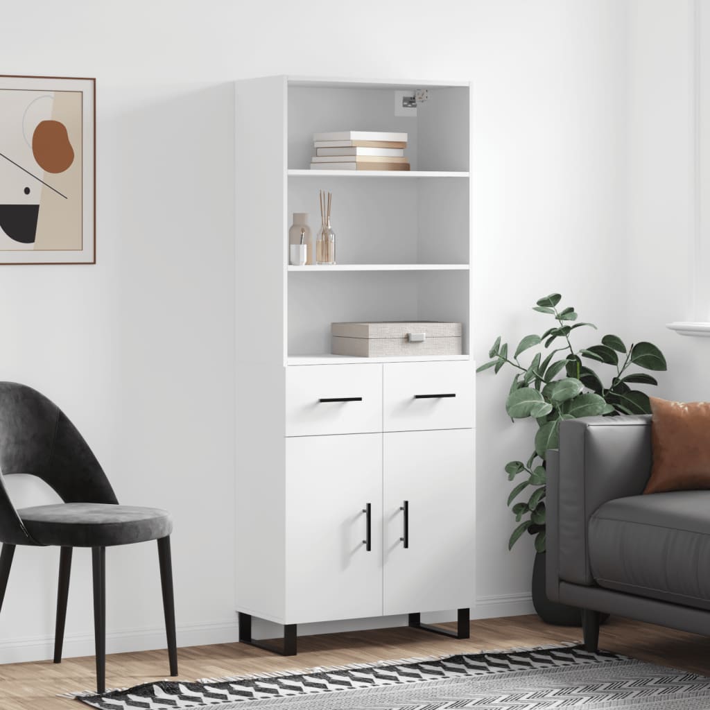 Highboard 2 pcs 69,5 x 34 x 180 cm Konstruirano drvo