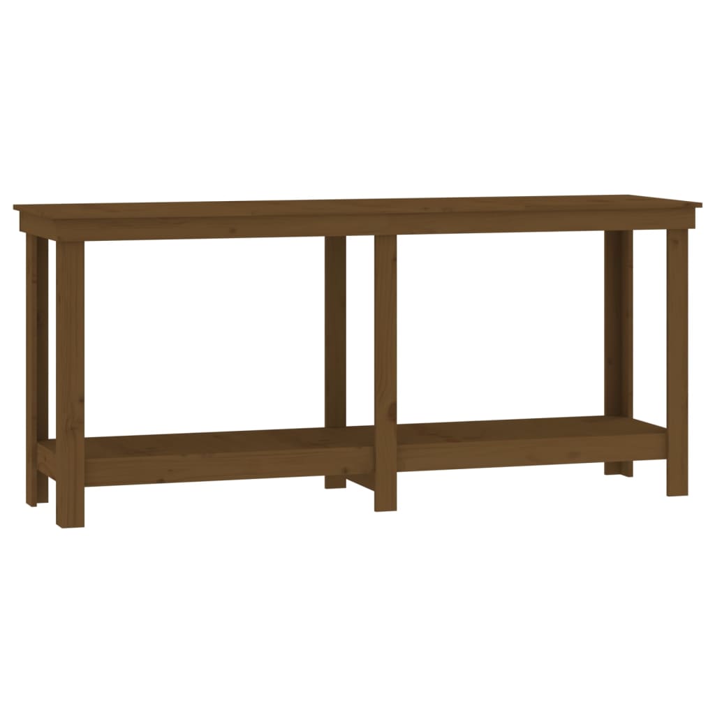 Radni stol boja meda 180x50x80 cm od masivne borovine
