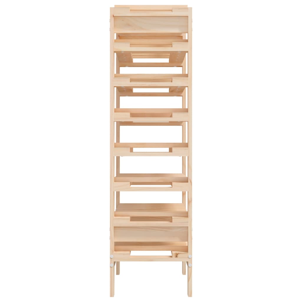 Stalak za vino 61,5x30x107,5 cm od masivne borovine