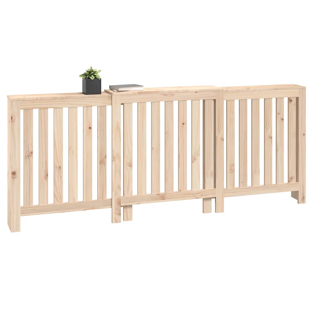 Pokrov za radijator 210x21x85 cm od masivne borovine