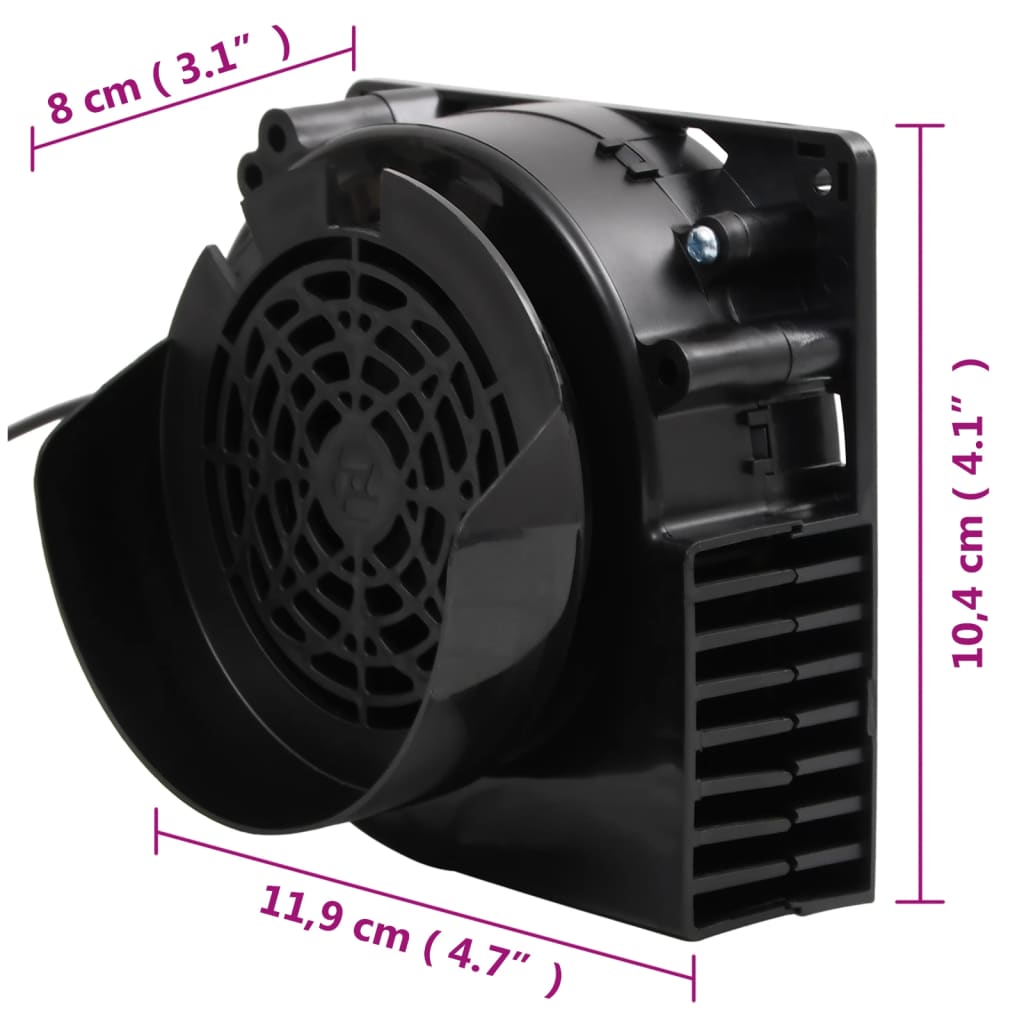 LED svjetleći lanac sa 66 LED dioda i ventilatorom 660 cm