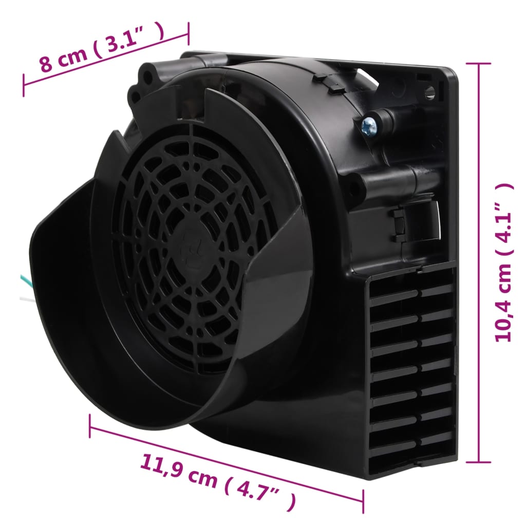 LED svjetlosne trake sa 66 LED žarulja i ventilatorom 660 cm