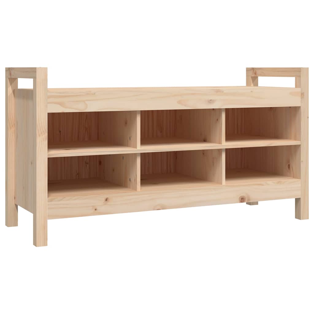 Klupa za hodnik 110x40x60 cm od masivne borovine