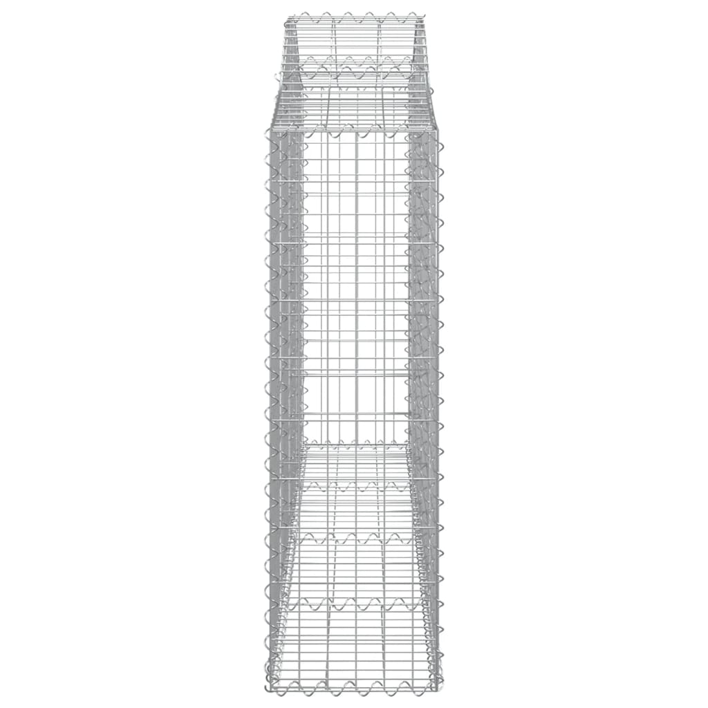 Lučne gabionske košare 7 kom 200x30x100/120cm pocinčano željezo