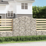 Lučne gabionske košare 6 kom 200x30x180/200cm pocinčano željezo