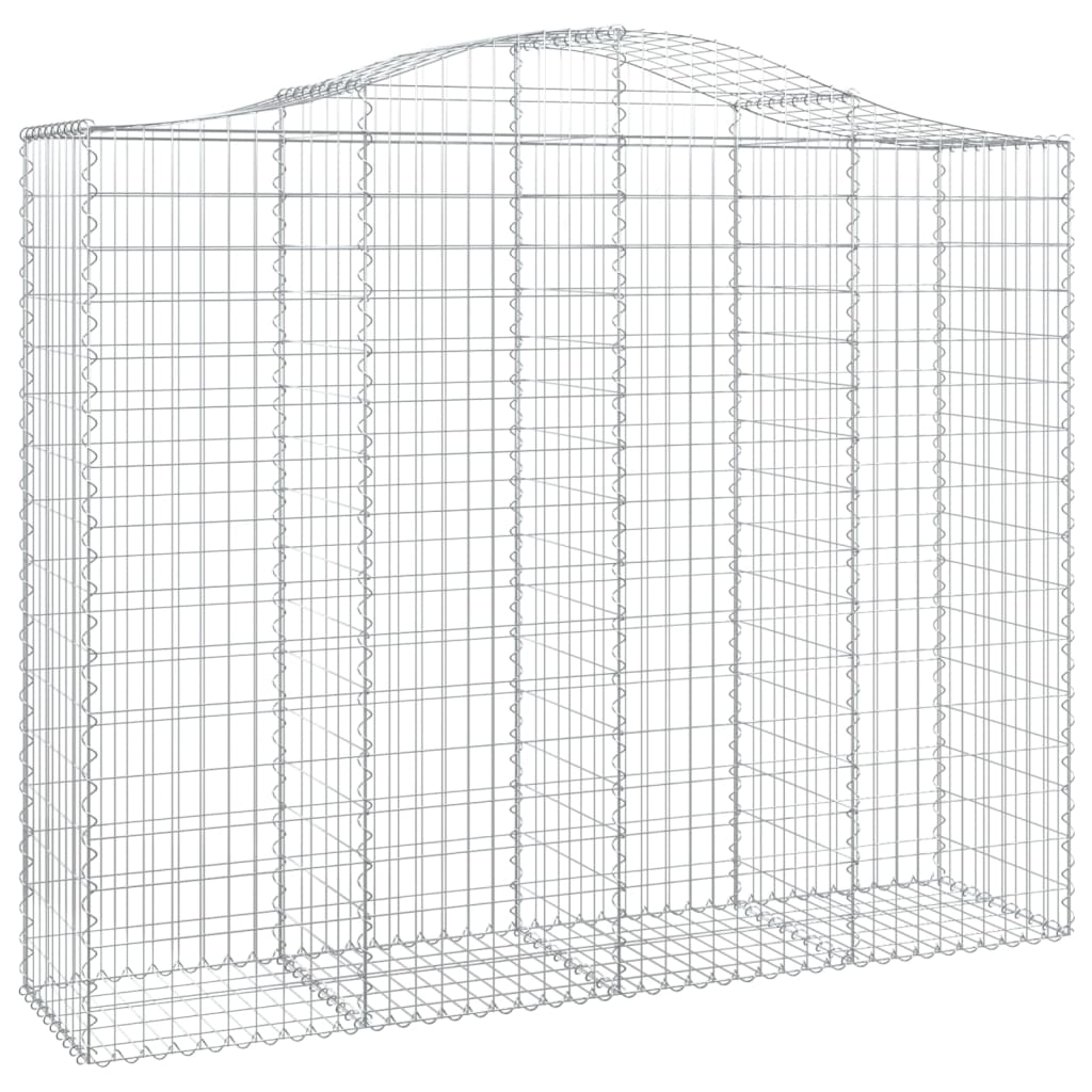 Lučne gabionske košare 20kom 200x50x160/180cm pocinčano željezo