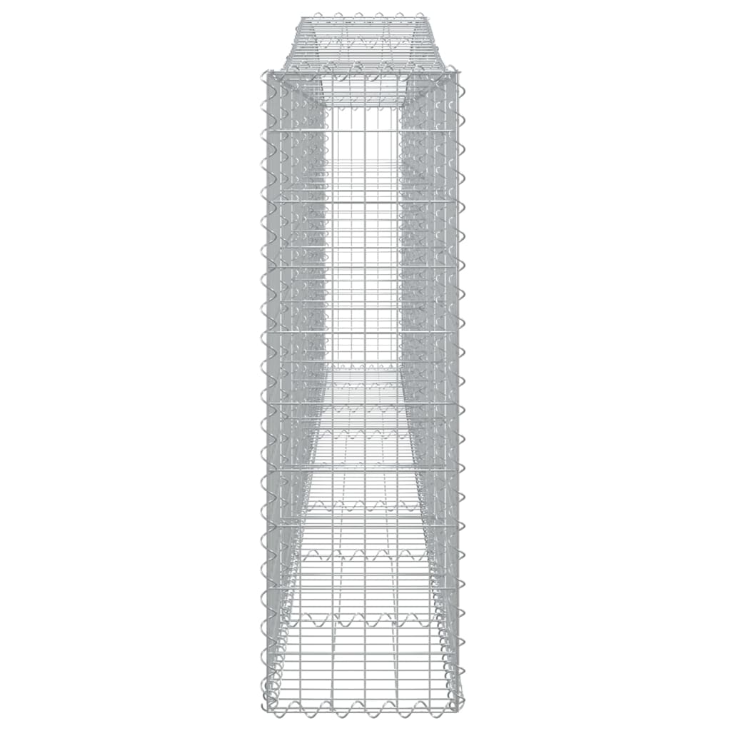 Lučne gabionske košare 3 kom 400x30x100/120cm pocinčano željezo