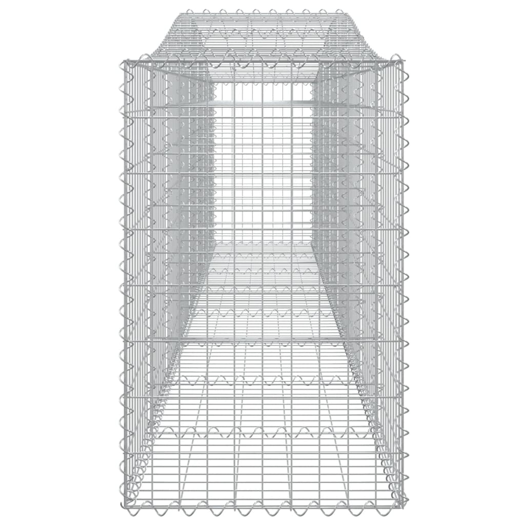 Lučne gabionske košare 20 kom 400x50x80/100cm pocinčano željezo