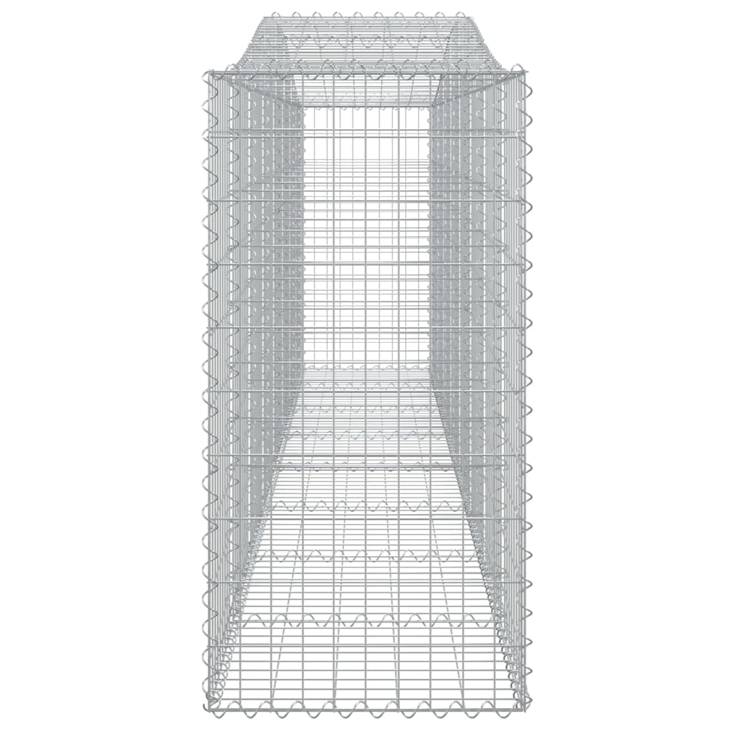 Lučne gabionske košare 20kom 400x50x100/120cm pocinčano željezo