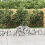 Lučne gabionske košare 30 kom 200x30x40/60 cm pocinčano željezo