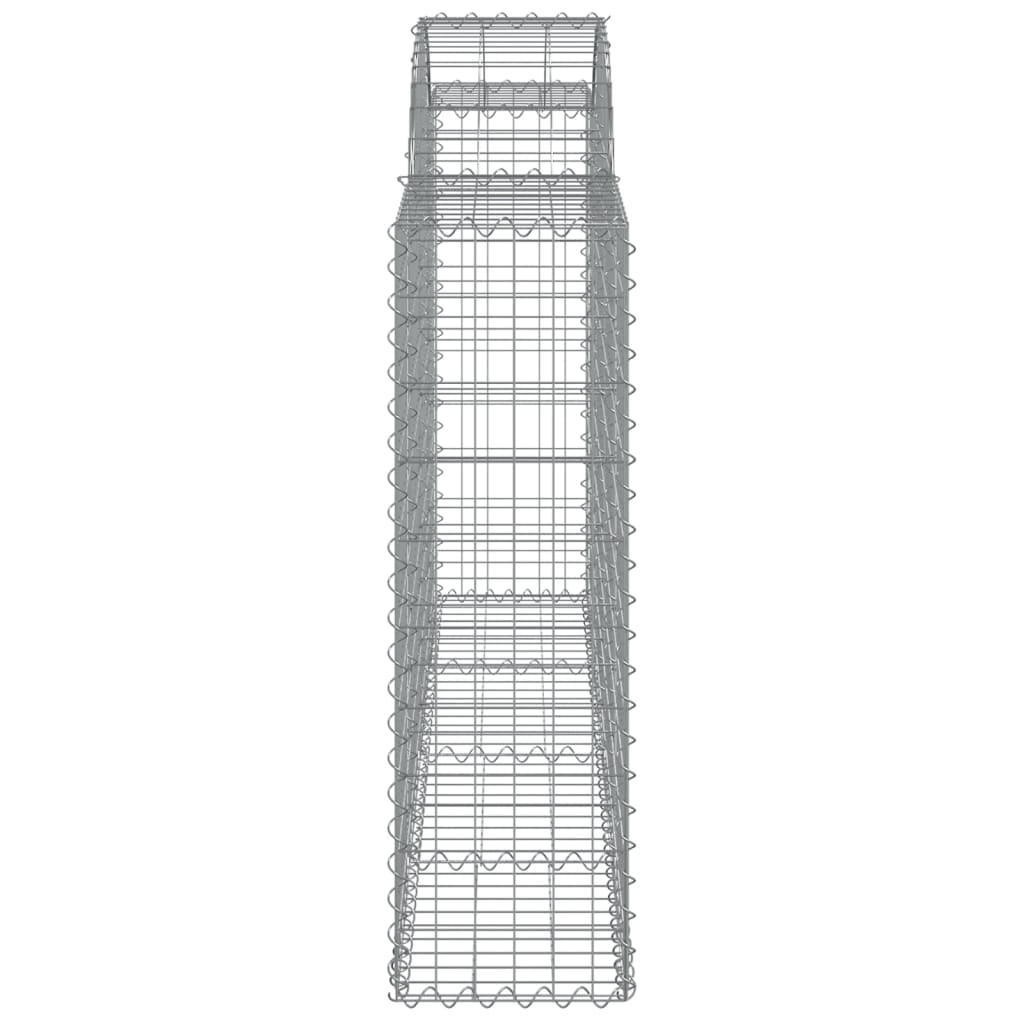 Lučne gabionske košare 30kom 200x30x100/120cm pocinčano željezo