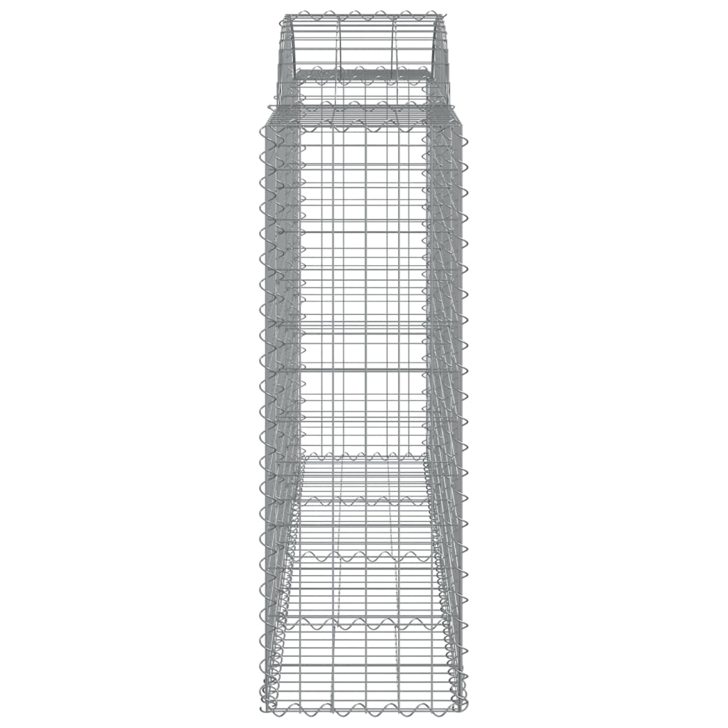 Lučne gabionske košare 30kom 200x50x120/140cm pocinčano željezo