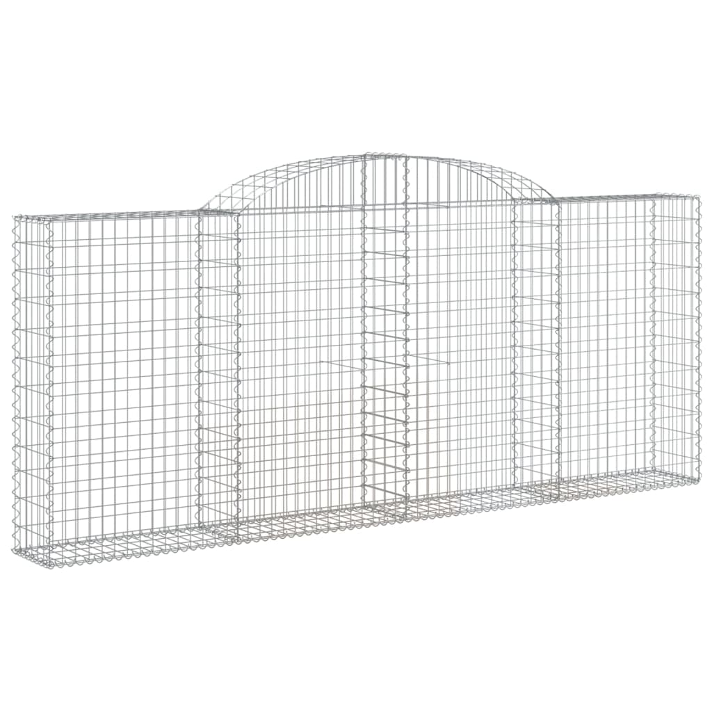 Lučne gabionske košare 11kom 300x30x120/140cm pocinčano željezo