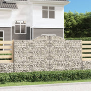 Lučne gabionske košare 4 kom 300x30x160/180cm pocinčano željezo