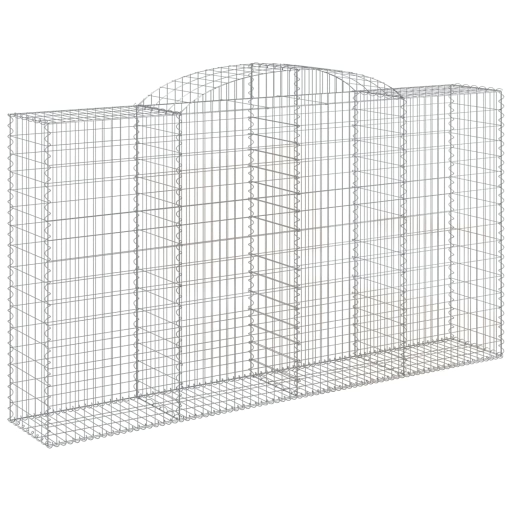 Lučne gabionske košare 20kom 300x50x160/180cm pocinčano željezo
