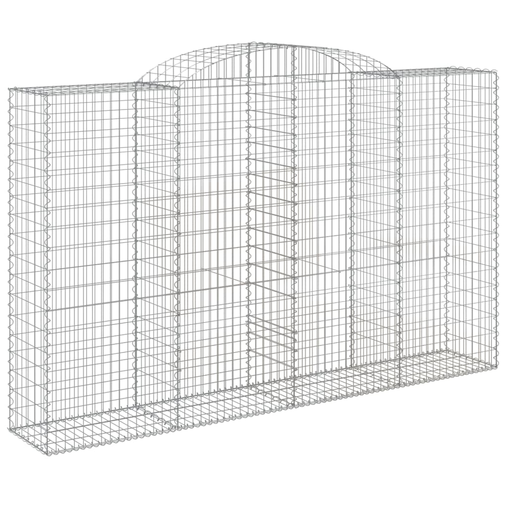 Lučne gabionske košare 5 kom 300x50x180/200cm pocinčano željezo