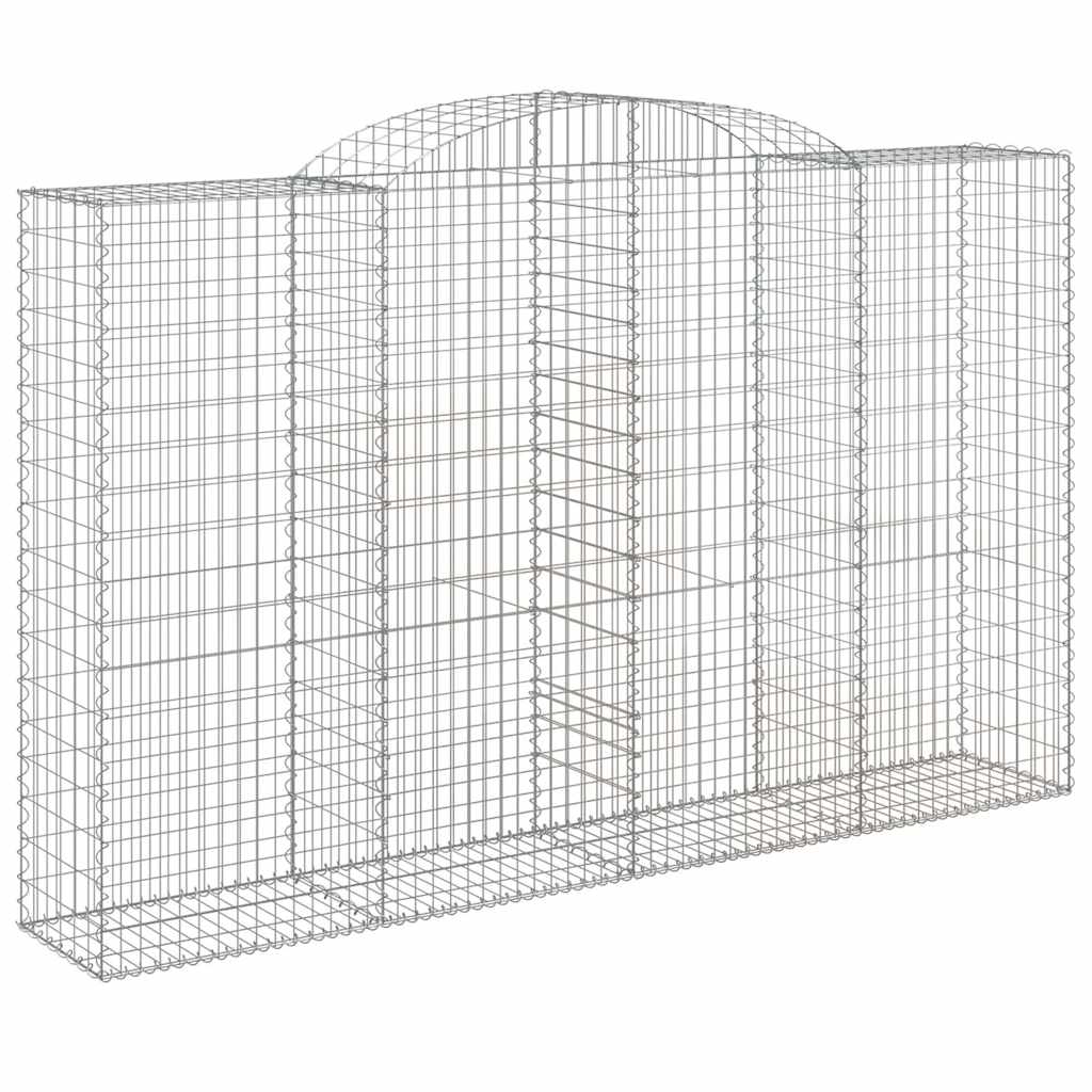 Lučne gabionske košare 11kom 300x50x180/200cm pocinčano željezo
