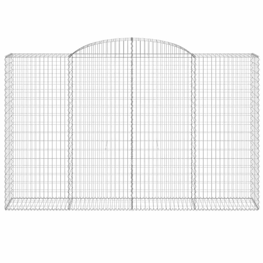 Lučne gabionske košare 11kom 300x50x180/200cm pocinčano željezo