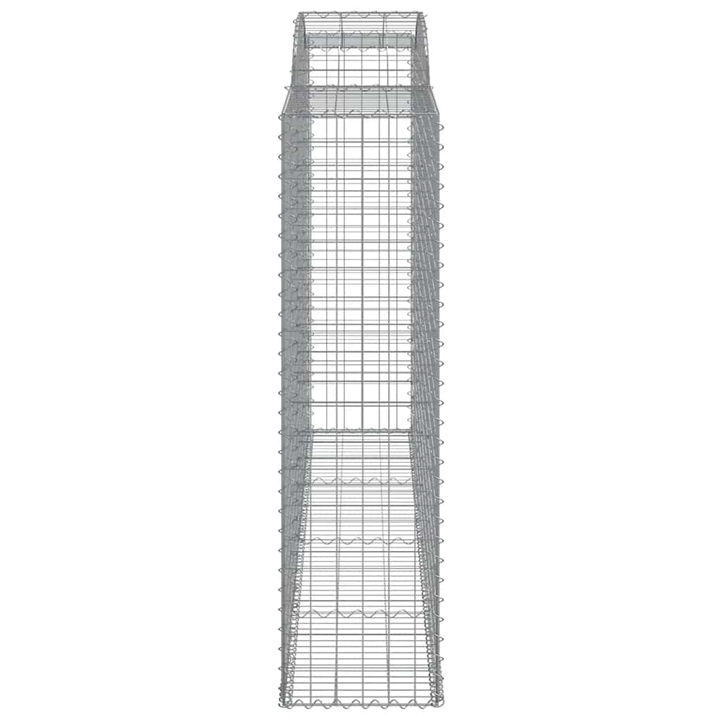 Lučne gabionske košare 11kom 300x50x180/200cm pocinčano željezo