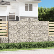 Lučne gabionske košare 17kom 300x50x180/200cm pocinčano željezo
