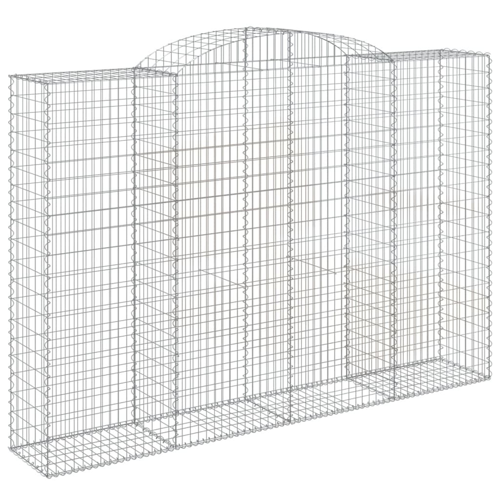 Lučne gabionske košare 8 kom 300x50x200/220cm pocinčano željezo